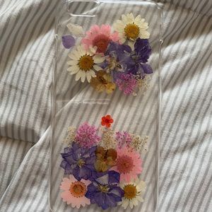 Urban outfitters clear floral IPhone 6 Plus case